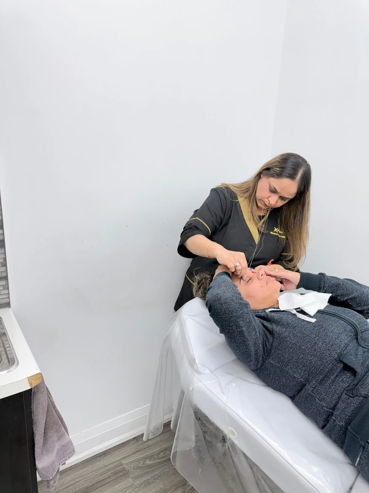 A closer look at a beauty service at Xtreme