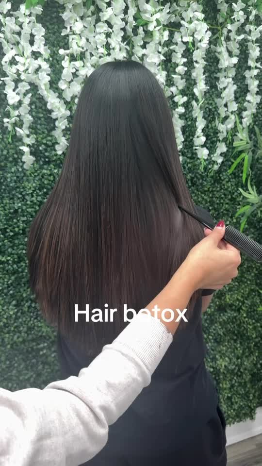 A smooth hair finish shown in Xtreme’s own salon film